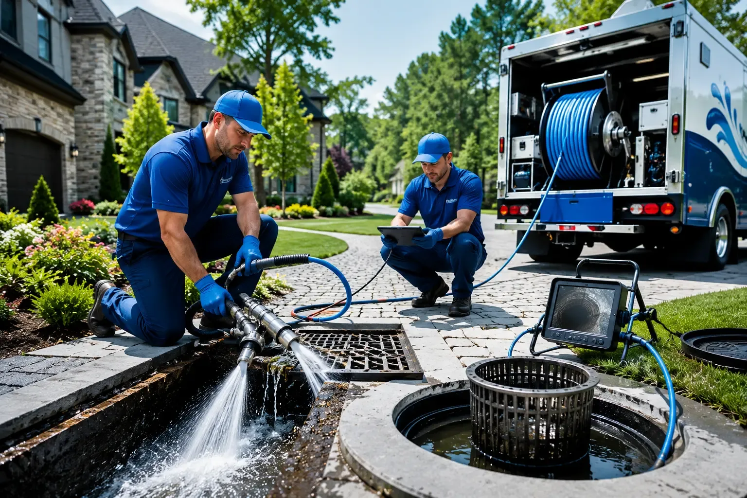 Local outdoor drain cleaning professionals in Baskerville, VA